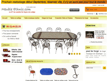 Tablet Screenshot of meuble-ethnic.com